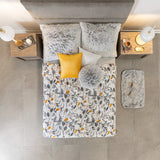 ESTONIA FLOWERS LIGHT BLANKET BEAUTY SOFT AND WARM THROW SIZE MADE IN MEXICO