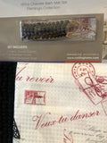 PARIS EIFFEL TOWER BLACK CHENILLE BATHROOM SET 15 PCS