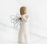 SING FOR LOVE ANGEL FIGURE SCULPTURE HAND PAINTING WILLOW TREE BY SUSAN LORDI