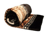 UNICORN SOLARON KOREAN MINK PLUSH BLANKET VERY THICK SOFTY AND WARM KING SIZE