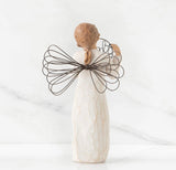 JUST FOR YOU ANGEL FIGURE SCULPTURE HAND PAINTING WILLOW TREE BY SUSAN LORDI