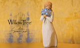 FORGET-ME-NOT FIGURE SCULPTURE HAND PAINTING WILLOW TREE BY SUSAN LORDI