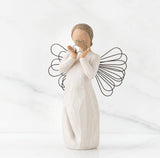 BRIGHT STAR ANGEL FIGURE SCULPTURE HAND PAINTING WILLOW TREE BY SUSAN LORDI