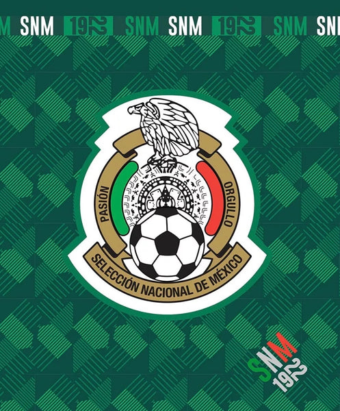 MEXICO NATIONAL TEAM SOCCER ORIGINAL LICENSED THROW BLANKET WITH SHERPA (50”x60”)