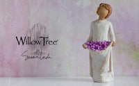 SIMPLE JOYS FIGURE SCULPTURE HAND PAINTING WILLOW TREE BY SUSAN LORDI