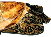 DEER SOLARON KOREAN MINK PLUSH BLANKET VERY THICK SOFTY AND WARM KING SIZE