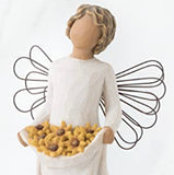 SUNSHINE ANGEL FIGURE SCULPTURE HAND PAINTING WILLOW TREE BY SUSAN LORDI