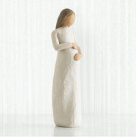 CHERISH FIGURE SCULPTURE HAND PAINTING WILLOW TREE BY SUSAN LORDI