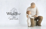 GRANDFATHER FIGURE SCULPTURE HAND PAINTING WILLOW TREE BY SUSAN LORDI