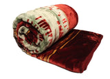 PANDA BEAR  SOLARON KOREAN MINK PLUSH BLANKET VERY THICK SOFTY AND WARM KING SIZE