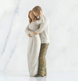 TOGETHER FIGURE SCULPTURE HAND PAINTING WILLOW TREE BY SUSAN LORDI