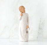 REMEMBER FIGURE SCULPTURE HAND PAINTING WILLOW TREE BY SUSAN LORDI