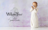 LOST OF LOVE FIGURE SCULPTURE HAND PAINTING WILLOW TREE BY SUSAN LORDI