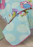 OWLS FURBY TEENS KIDS GIRLS REVERSIBLE COMFORTER 3 PCS FULL SIZE