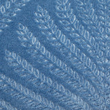 HAWAI BLUE COLOR EMBOSSED BLANKET WITH SHERPA SOFTY THICK AND WARM KING SIZE