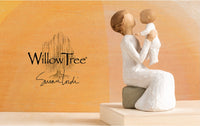 GRANDMOTHER FIGURE SCULPTURE HAND PAINTING WILLOW TREE BY SUSAN LORDI