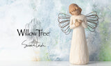 ANGEL OF HEALING FIGURE SCULPTURE HAND PAINTING WILLOW TREE BY SUSAN LORDI