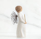 SWEETHEART ANGEL FIGURE SCULPTURE HAND PAINTING WILLOW TREE BY SUSAN LORDI