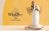 ANGEL OF FRIENDSHIP FIGURE SCULPTURE HAND PAINTING WILLOW TREE BY SUSAN LORDI