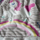SWEET TEENS KIDS GIRLS WINTER BLANKET WITH SHERPA VERY SOFTY AND WARM QUEEN SIZE