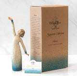 SHINE SIGNATURE COLLECTION FIGURE SCULPTURE HAND PAINTING WILLOW TREE BY SUSAN LORDI
