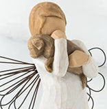 ANGEL OF FRIENDSHIP FIGURE SCULPTURE HAND PAINTING WILLOW TREE BY SUSAN LORDI