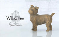 LOVE MY DOG SMALL FIGURE SCULPTURE HAND PAINTING WILLOW TREE BY SUSAN LORDI