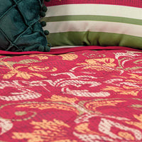 TOSCANA VINTAGE DECORATIVE REVERSIBLE COMFORTER SET 8 PCS QUEEN SIZE