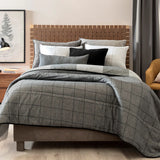 GALES GEOMETRIC REVERSIBLE COMFORTER SET 3 PCS TWIN SIZE MADE IN MEXICO