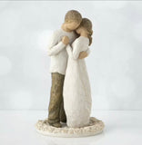 PROMISE CAKE TOPPER FIGURE SCULPTURE HAND PAINTING WILLOW TREE BY SUSAN LORDI