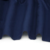 NAVY BLUE VIASOFT MID LIGHT CURTAINS WINDOWS PANELS LONG 2 PCS