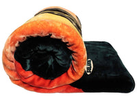 VIRGIN MARY LADY OF GUADALUPE GREEN COLOR SOLARON KOREAN MINT PLUSH BLANKET VERY HEAVY SOFTY AND WARM QUEEN SIZE