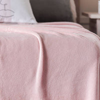 ROSE LIGHT BLANKET BEAUTY SOFT AND WARM QUEEN SIZE
