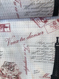 PARIS EIFFEL TOWER BLACK CHENILLE BATHROOM SET 15 PCS
