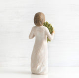 MAGNOLIA FIGURE SCULPTURE HAND PAINTING WILLOW TREE BY SUSAN LORDI
