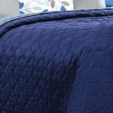 ECLIPSE ULTRA REVERSIBLE COVERLET 1 PCS FULL SIZE SEAMLESS QUILTED 100% MICROFIBER
