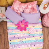 CANDY LOVE LIGHT BLANKET SOFTY AND WARM TWIN SIZE