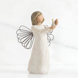 ANGEL OF HOPE FIGURE SCULPTURE HAND PAINTING WILLOW TREE BY SUSAN LORDI