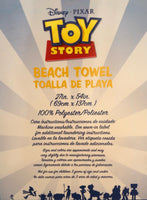 TOY STORY DISNEY-PIXAR ORIGINAL LICENSED BEACH TOWEL SUPER SOFT 27”x54”)