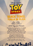 TOY STORY DISNEY-PIXAR ORIGINAL LICENSED BEACH TOWEL SUPER SOFT 27”x54”)