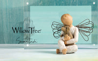 ANGEL OF COMFORT FIGURE SCULPTURE HAND PAINTING WILLOW TREE BY SUSAN LORDI