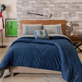 ATLANTA REVERSIBLE COMFORTER SET 5 PCS KING SIZE