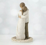PROMISE CAKE TOPPER FIGURE SCULPTURE HAND PAINTING WILLOW TREE BY SUSAN LORDI