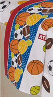 OLYMPIC ATHLETIC SPORTS TEENS KIDS BOYS DECORATIVE SHEET SET 4 PCS FULL SIZE