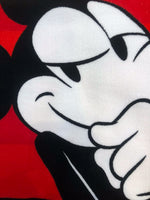 MICKEY MOUSE FACES DISNEY ORIGINAL LICENSED BEACH TOWEL SUPER SOFT (27”x54”)