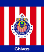CLUB CHIVAS DE GUADALAJARA MEXICAN SOCCER ORIGINAL LICENSED LUXURY PLUSH BLANKET TWIN SIZE