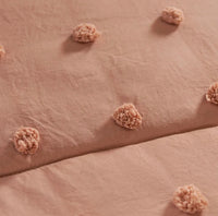 ROSETA PON POMS BABY GIRLS CRIB BEDDING QUILTED 1 PCS