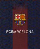 FCB JERSEY ORIGINAL LICENSED THROW BLANKET WITH SHERPA (50”x60”)