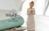 NURTURE FIGURE SCULPTURE HAND PAINTING WILLOW TREE BY SUSAN LORDI