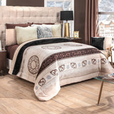BOMBAY FLANNEL EXTRA SOFT REVERSIBLE BLANKET KING XL SIZE